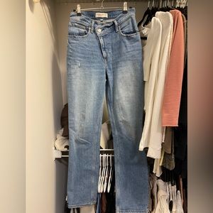 Abercrombie & Fitch high-rise denim jean